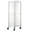 VEVOR Bun Pan Rack, 20-Tier Commercial Bakery Racks with Brake Wheels, Aluminum Racking Trolley Storage for Half & Full Sheet, Speed Rack For Kitchen Home, Bread Baking Equipment, 660x517x1767 mm