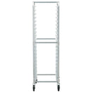 VEVOR Bun Pan Rack, 20-Tier Commercial Bakery Racks with Brake Wheels, Aluminum Racking Trolley Storage for Half & Full Sheet, Speed Rack For Kitchen Home, Bread Baking Equipment, 660x517x1767 mm