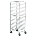 VEVOR Bun Pan Rack, 20-Tier Commercial Bakery Racks with Brake Wheels, Aluminum Racking Trolley Storage for Half & Full Sheet, Speed Rack For Kitchen Home, Bread Baking Equipment, 660x517x1767 mm