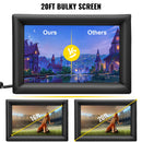 VEVOR 6x4m Inflatable Projector Screen Movie Screen Outdoor Theater w/Blower