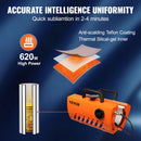 VEVOR Mug Heat Press, 30oz Tumbler Heat Press Machine, Sublimation Transfer 11-15oz 16-25oz 30oz Straight Skinny Tumblers, Cup Heat Press with Heat-resist Gloves & Tape, DIY Ceramic Mugs Cups Glasses