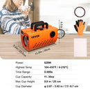 VEVOR Mug Heat Press, 30oz Tumbler Heat Press Machine, Sublimation Transfer 11-15oz 16-25oz 30oz Straight Skinny Tumblers, Cup Heat Press with Heat-resist Gloves & Tape, DIY Ceramic Mugs Cups Glasses