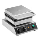 VEVOR Commercial Waffle Maker, 4PCS Round Waffle Baker Machine,1750W Non-Stick Stainless Steel Belgian Waffle Iron with Temperature and Time Control, for Restaurant Bakery Snack Bar Family