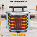 VEVOR Commercial Rice Cooker, 50-Cup Rice Cooker, 10 Liter Large Rice Cooker and Warmer with Nonstick Inner Pot, Fast Cooking and 24-Hour Keep Warm, with Rice Cup and Paddle, for Restaurant