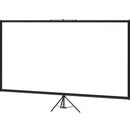 VEVOR Tripod Projector Screen with Stand 100inch 16:9 4K HD Projection Screen Stand Wrinkle-Free Height Adjustable Portable Screen for Projector Indoor & Outdoor for Movie, Home Cinema, Gaming, Office