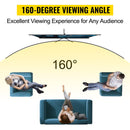 VEVOR Tripod Projector Screen with Stand 60 inch 16:9 4K HD Projection Screen Stand Wrinkle-Free Height Adjustable Portable Screen for Projector Indoor & Outdoor for Movie, Home Cinema, Gaming, Office