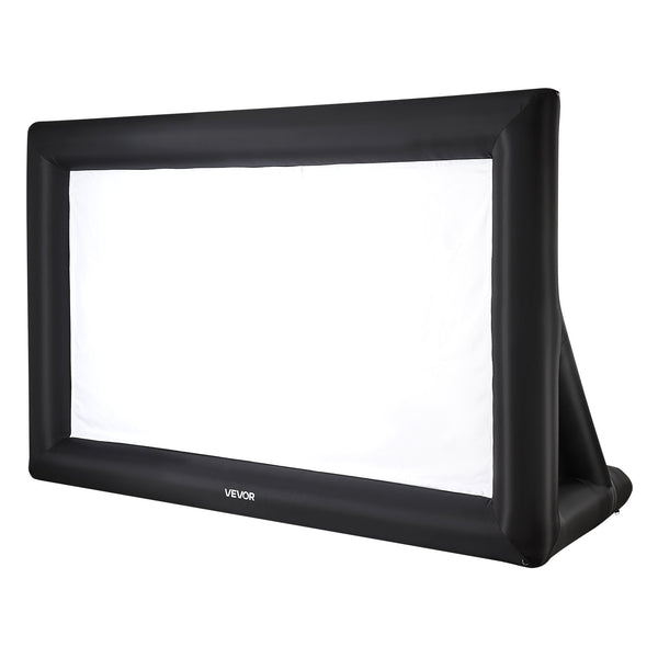 VEVOR 20 ft Inflatable Movie Screen 16:9 600D Movie Projector with Portable Bag