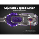 Stick Vacuum Cleaner Cordless Roller Brush 150W Purple
