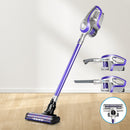 Stick Vacuum Cleaner Roller Brush Cordless 150W Purple