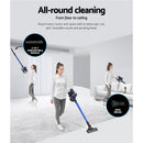 Stick Vacuum Cleaner Brushless Cordless 250W Blue