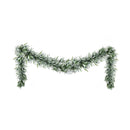 3M Christmas Garland Pre-lit LED Lights Snow Frosted Tips Decor
