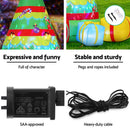 Jingle Jollys Christmas Inflatable Gift Tree 2.2M Height Flashing Light Decorations Illuminated