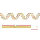 Jingle Jollys 20M Christmas Lights Fairy Ribbon Light 200 LED Xmas Decor Golden