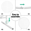 2M Round Backdrop Stand – Wedding & Event Display Frame