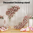 2M Round Backdrop Stand – Wedding & Event Display Frame