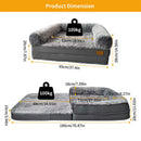 Human size premium dog bed