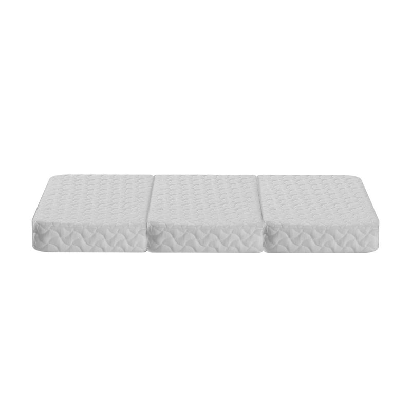 Giselle Bedding Foldable Mattress Folding Foam Cot Bed White