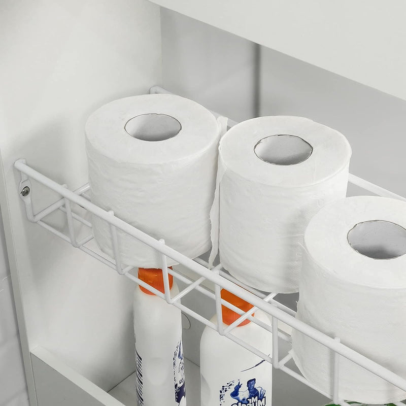 Bathroom Toilet Paper Holder Shelf