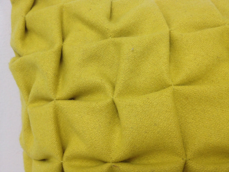 Pack of 4 Flux Mustard Yellow 3D Textured 45cm x 45cm Cushion Covers