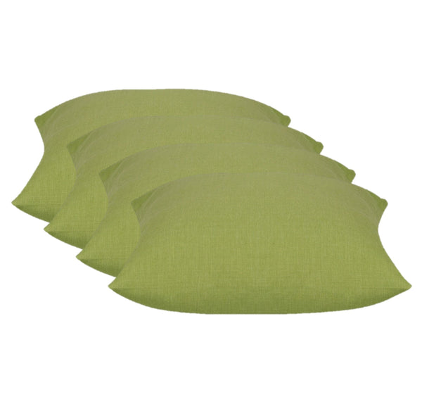 Pack of 4 Elements Green Square 50cm x 50cm Cushion Covers