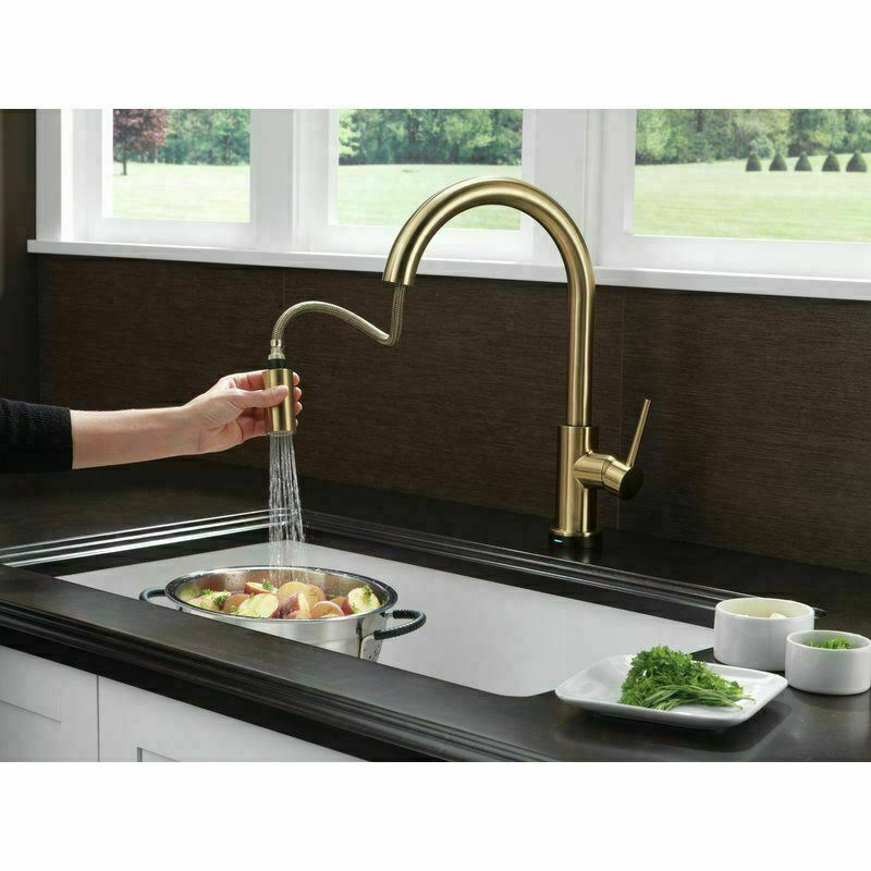 2023 Matte Black Pull out Kitchen tap Solid stainless steel PVD plated